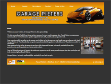 Tablet Screenshot of garagepieters.nl